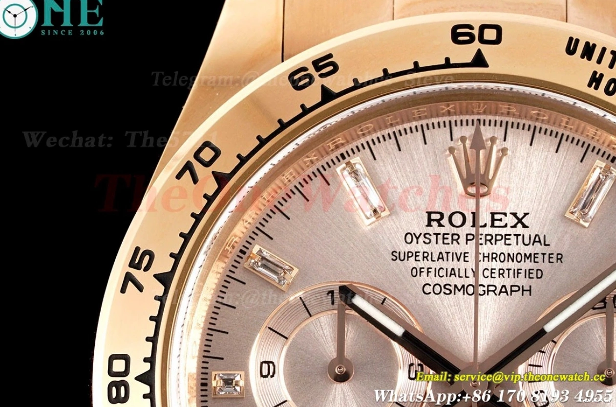 116505 RG Daytona RG DD4130 Clean champagne Dia 40mm 0419